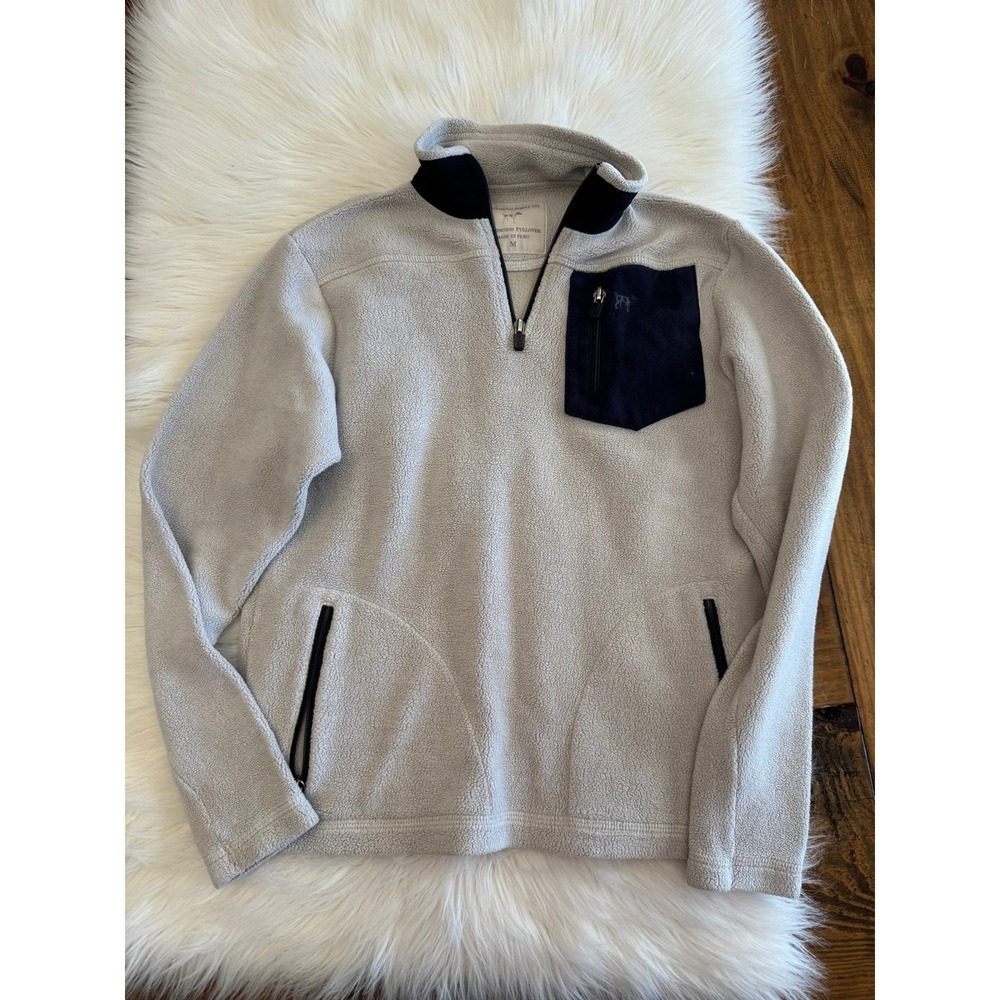 Southern Proper Co quarter zip fleece size medium
